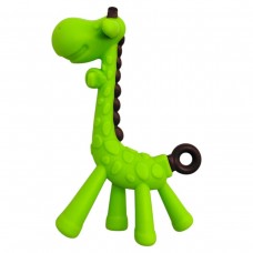 Силіконовий прорізувач Жираф без футляру (ЗЕЛЕНИЙ)