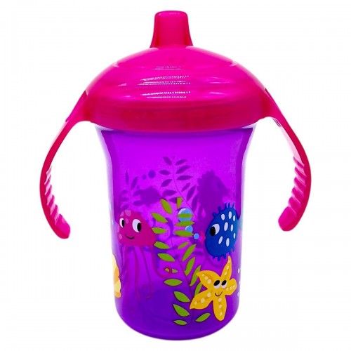 Поїльник-непроливайка, 250 мл (ФІОЛЕТОВА) (Mega Zayka)
