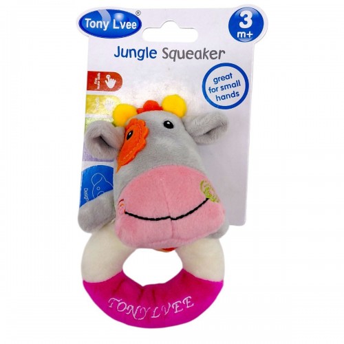 М`яка іграшка-брязкальце "TONY LVEE" (КОРІВКА) (Tony Lvee)