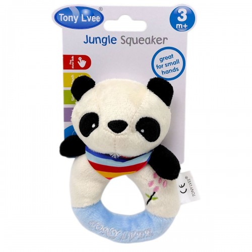 М`яка іграшка-брязкальце "TONY LVEE" (ПАНДА) (Tony Lvee)