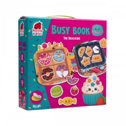 Игра развивающая с липучками. Бизи Бук. Сладости. (RoterKafer)