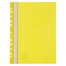 Скоросшиватель с перфорацией А4, желтый