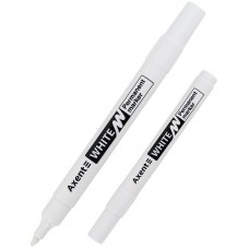 Маркер Permanent White 2545-A, 2 мм круглый белый, 2 мм