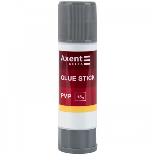 Клей-карандаш PVP, 15г Delta (Axent)