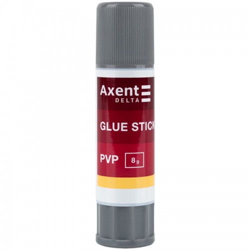 Клей-карандаш PVP, 8г Delta (Axent)