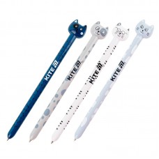 Ручка шариковая автоматическая Funny cat, синяя