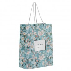 Пакет бумажный подарочный, 18х24см, Gentle Blossom