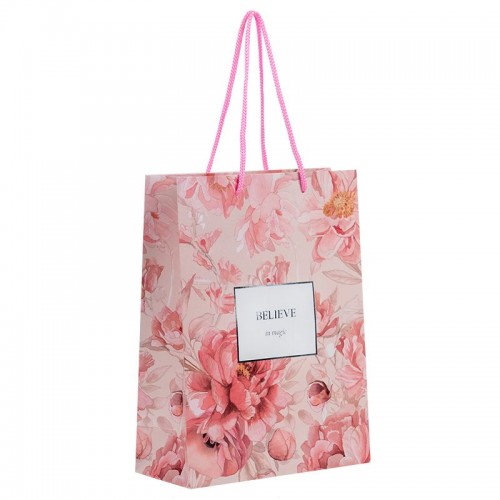 Пакет паперовий подарунковий, 18х24см, Peony Dreams (Axent)