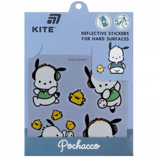 Набор стикеров светоотражающих для твердых поверхностей, GF (KITE канцелярія)