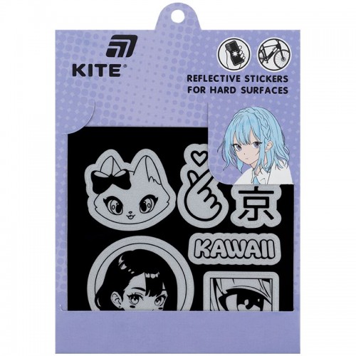 Набор стикеров светоотражающих для твердых поверхностей, Kite (Kite)