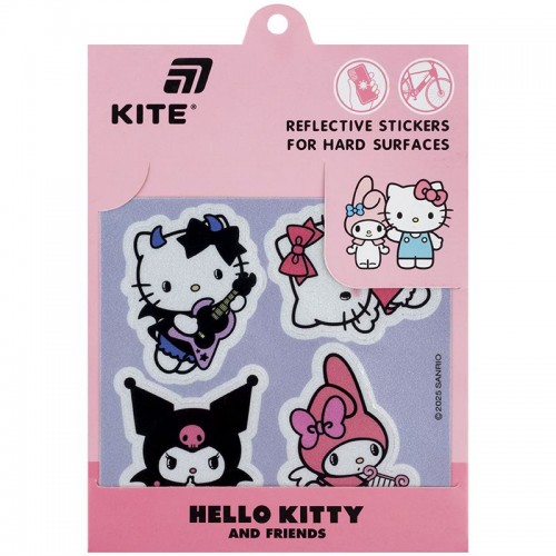 Набор стикеров светоотражающих для твердых поверхностей, HK (Kite)