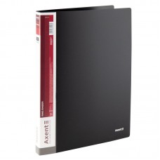 Папка на 2-х кольцах, 25 мм, черная