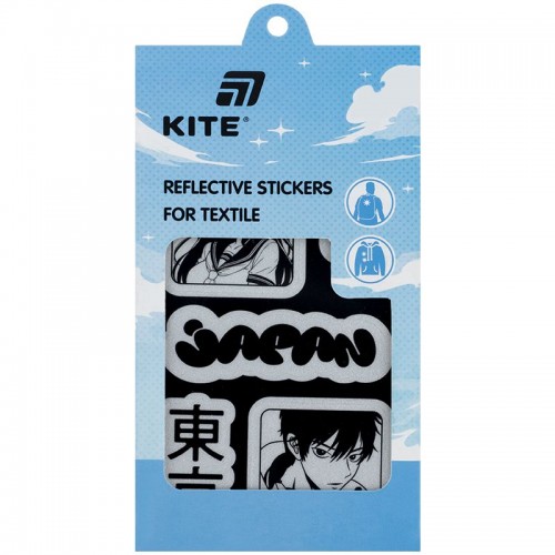 Набор стикеров светоотражающих стикеров для текстиля, Kite (Kite)