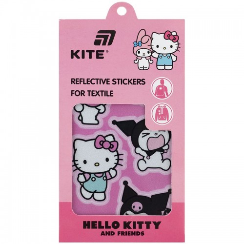 Набір стікерів світловідбиваючих для текстилю, HK (Kite)