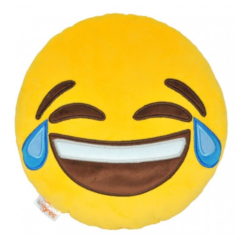 Подушка эмоджи "Tears of joy" (TIGRES)