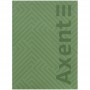 Книга записная 4- 203*273 мм, 96арк., кл., Pattern, зеленая (Axent)