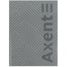 Книга записная 4- 203*273 мм, 96арк., кл., Pattern, серая