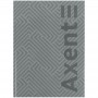 Книга записная 4- 203*273 мм, 96арк., кл., Pattern, серая (Axent)