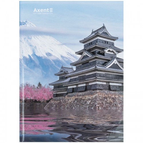 Книга записная A4- 203*273 мм, 96арк., кл., City, Tokyo (Axent)