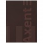 Книга записная A4- 203*273 мм, 96арк., кл., One color, бордовая (Axent)