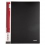 Папка на 4-х кольцах, 35 мм, черная (Axent)