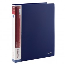 Папка на 4-х кольцах, 35 мм, синяя