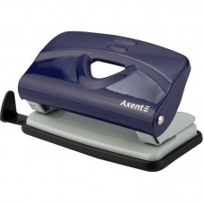 Дырокол Exakt-2 металлический, 10 листов, синий