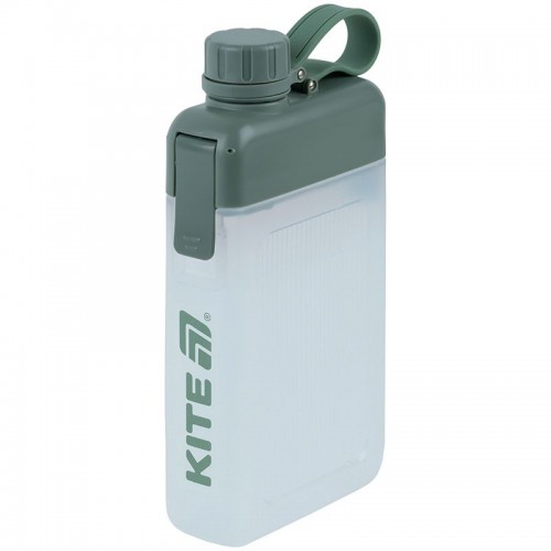 Пляшка для води, 450 мл, зелена (Kite)
