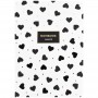 Книга записная A5, 80 арк. кл., Black&White (Axent)