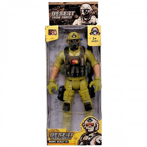 Игровая фигурка "Солдат. DESERT TASK FORCE", 28 см, ХАКИ (ВИД 1) (RS)