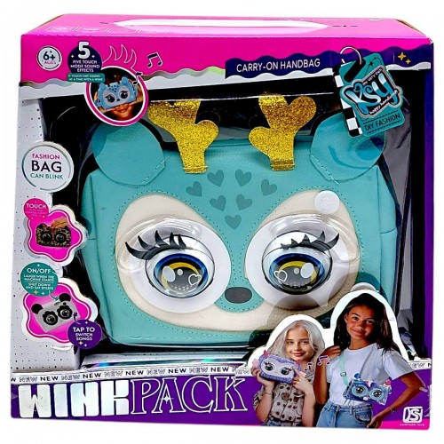 Інтерактивна сумочка (кліпає, звуки, музика, реагує на дотик) (KAISIYUAN TOYS)