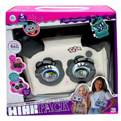 Інтерактивна сумочка (кліпає, звуки, музика, реагує на дотик) (KAISIYUAN TOYS)
