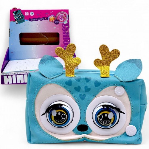 ИНТЕРАКТИВНАЯ СУМОЧКА "WINKPACK" (ГОЛУБОЙ ОЛЕНЬ) (KAISIYUAN TOYS)