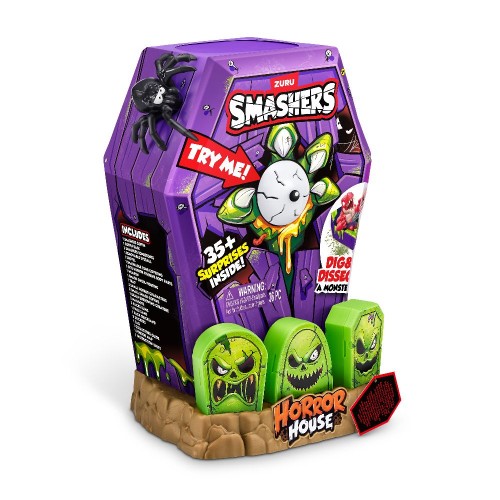 Іграшка у наборі з аксесуарами "SMASHERS. Horror House-Large Dino/Великий Будинок Жахів Діно" (Smashers)