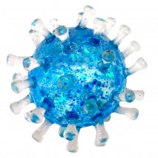 ИГРУШКА-АНТИСТРЕСС ВИРУС 7см. (ГОЛУБОЙ)