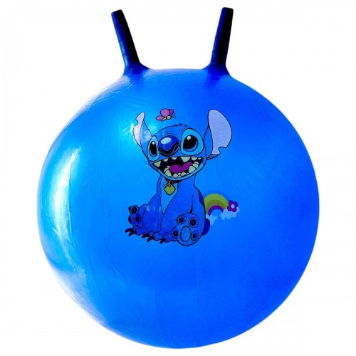 Мʼяч для фітнесу герой, діаметр 43 см (синій) (MiC)