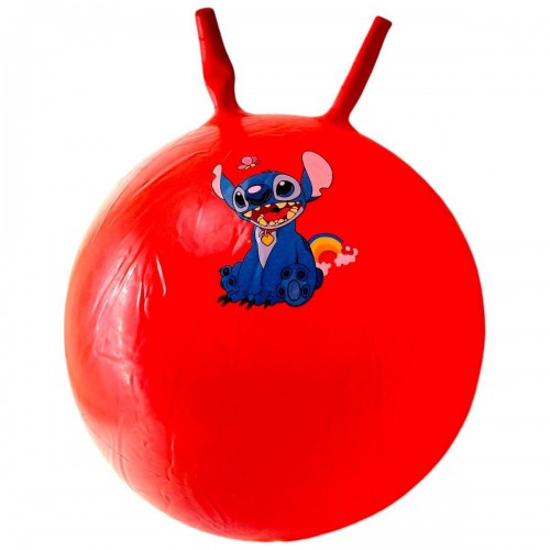 Мʼяч для фітнесу герой, діаметр 43 см (червоний) (MiC)