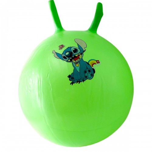 Мʼяч для фітнесу герой, діаметр 43 см (зелений) (MiC)