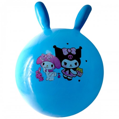 Мʼяч для фітнесу герой, діаметр 43 см (синій) (MiC)