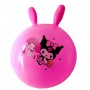 Мʼяч для фітнесу герой, діаметр 43 см (рожевий) (MiC)