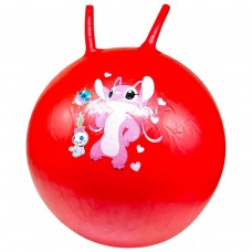 Мʼяч для фітнесу герой, діаметр 50 см (червоний)