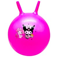 Мʼяч для фітнесу герой, діаметр 50 см (рожевий)