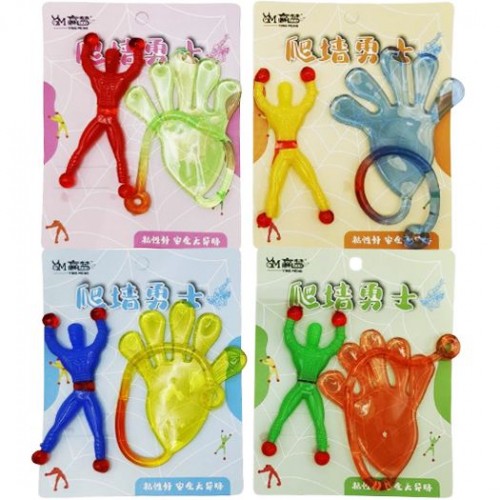 Игрушка-прилипала "Человек-паук+рука" (MiC)