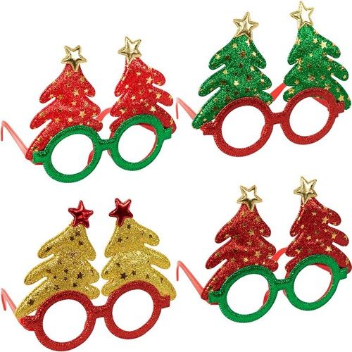Очки новогодние "Елка" (микс) (MiC)