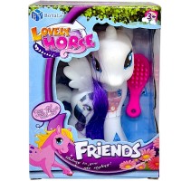 Игровая фигурка Милая пони - Рарити (Белая)