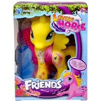 Игровая фигурка Милая пони - Флаттершай (желтая)