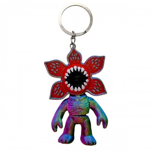 Брелок (3D друк) "Stranger Things. ДЕМОГОРГОН" (ГРАДІЄНТ) (MiC)