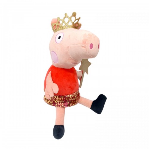 Мʼяка іграшка Свинка принцеса 38 см. (Kinder Toys)