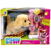 МʼЯКА ІНТЕРАКТИВНА ІГРАШКА СОБАЧКА (БЕЖЕВА)