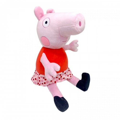 Мʼяка іграшка Свинка Дівчинка 45 см. (Kinder Toys)